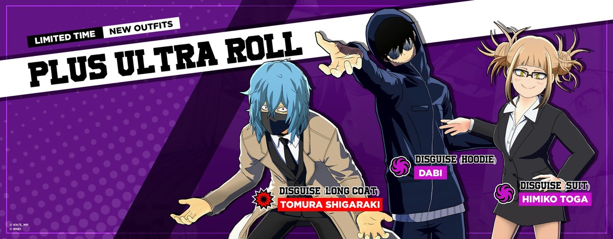 My Hero new outfits